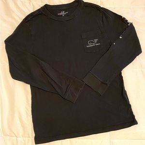 Vineyard Vines Glow in the Dark Long Sleeve Pocket Tee